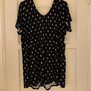 Torrid Crossback Tunic Tee